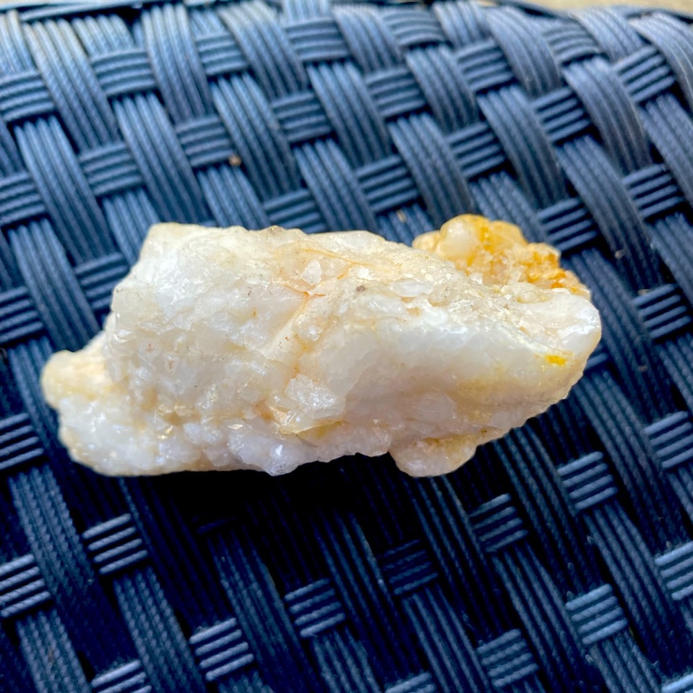 Stunning, beautiful, clear quartz geode found in Kentucky.